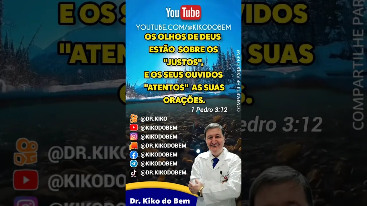 #bíblia #sagrada 1 Pedro 3:12 Pratique a JUSTIÇA em tudo e DEUS te abençoará muito ZAP 15-99644-8181