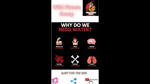 🔥Why do we need water🔥#shorts🔥#viralshorts🔥#fitnessshorts🔥#wildfitnessgroup🔥