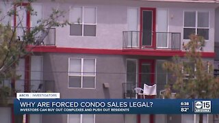 Lawmakers pushing for change to AZ law that forces condo owners to sell to investors