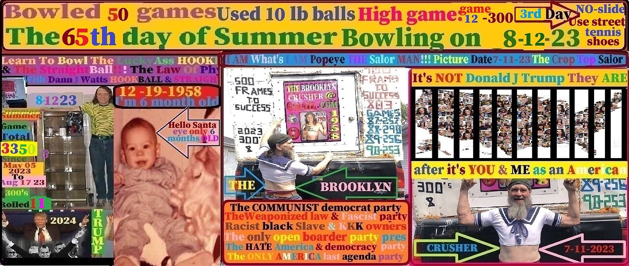 3350 games bowled become a better Straight/Hook ball bowler #188 with the Brooklyn Crusher 8-12-23