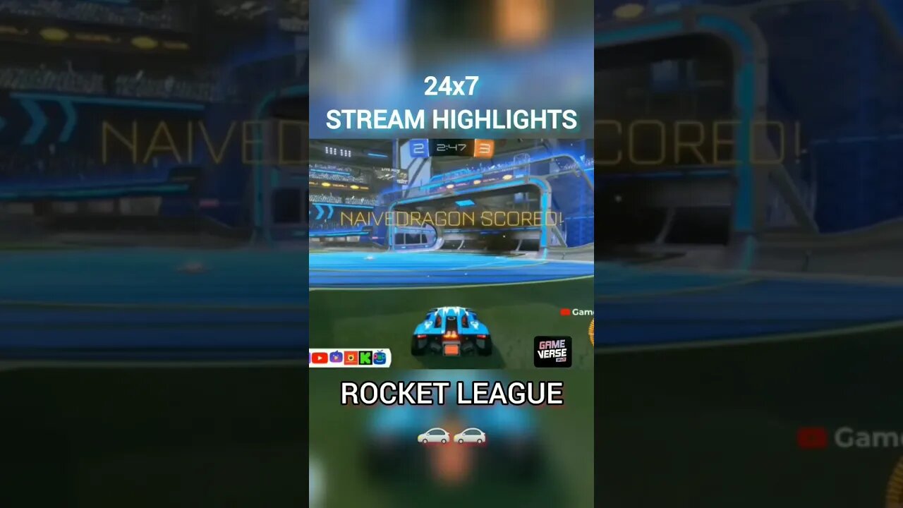 24x7 STREAM HIGHLIGHTS✨|| ROCKET LEAGUE PART-2 #rocketleaguegoals #rocketleagueshorts