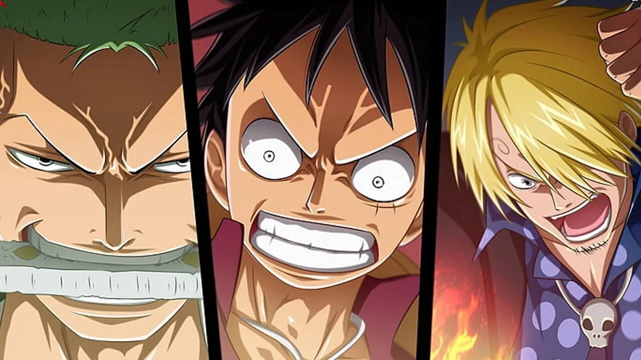 SANJI FIGHTS WITH LUFFY