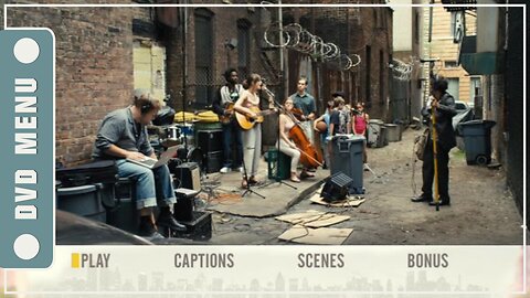 Begin Again - DVD Menu