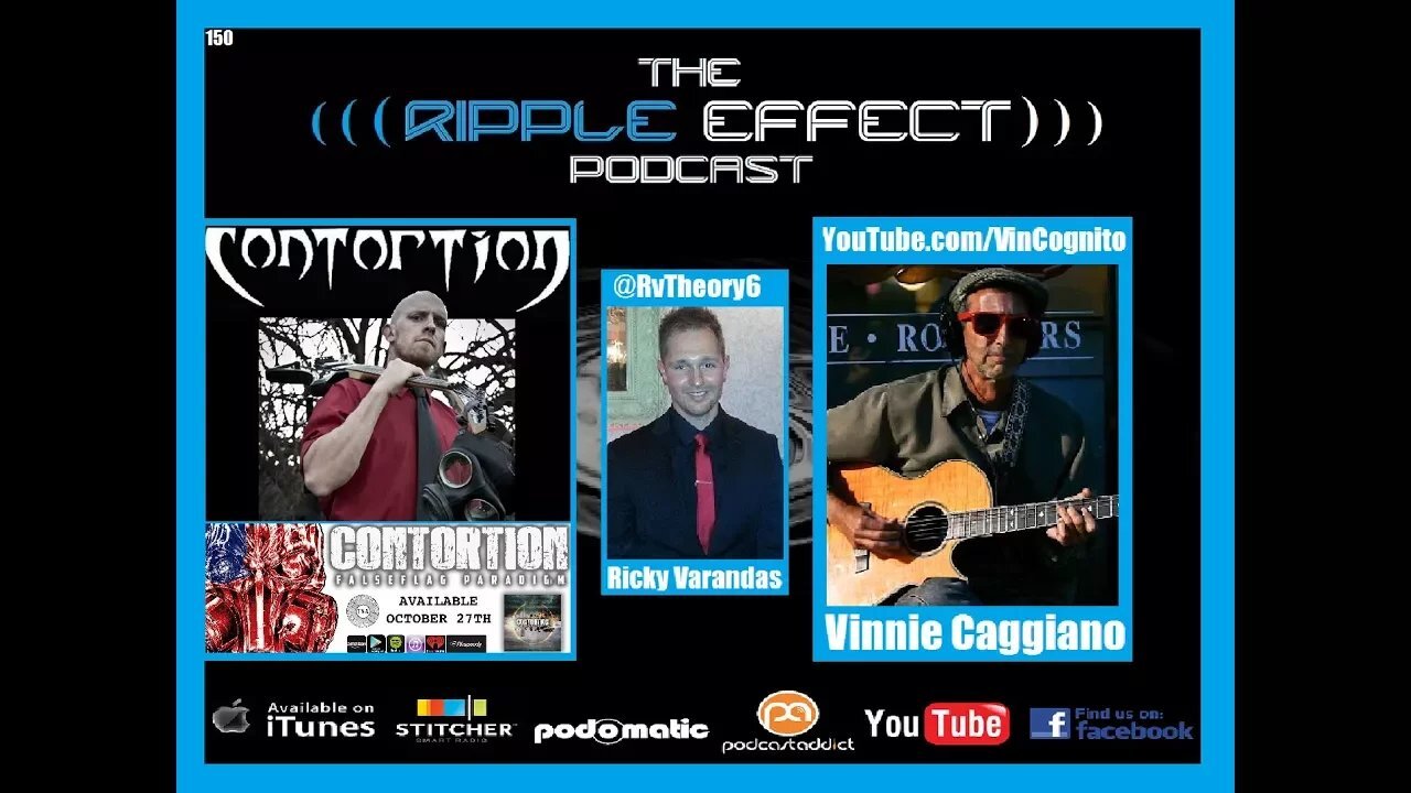 The Ripple Effect Podcast #150 (Brian Stone & Vinnie Caggiano | Music & Philosophy)