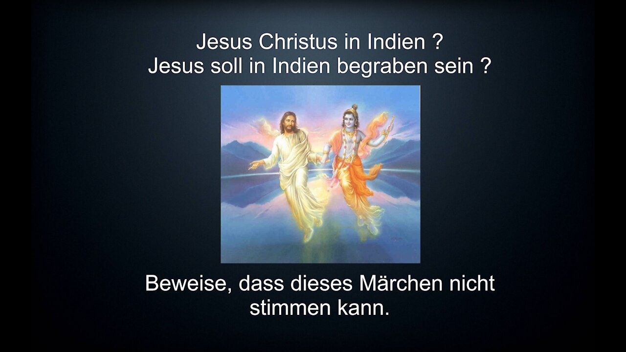 War Jesus in Indien? - Warnung vor Armin Risi Irrlehrer Esoterik-Lügen über Jesus