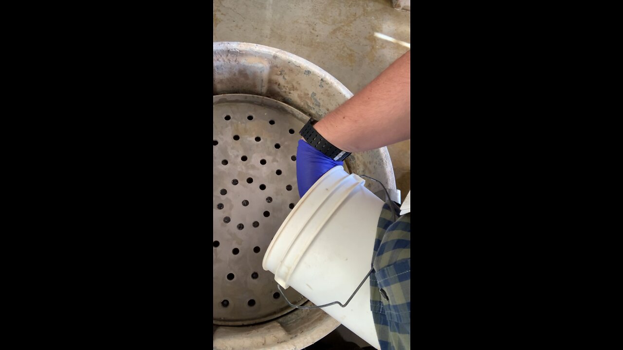 Cleaning the pottery wheel and tools