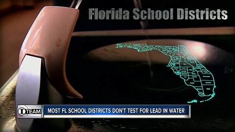 Most Florida school districts don’t test for lead on campus, our investigation finds