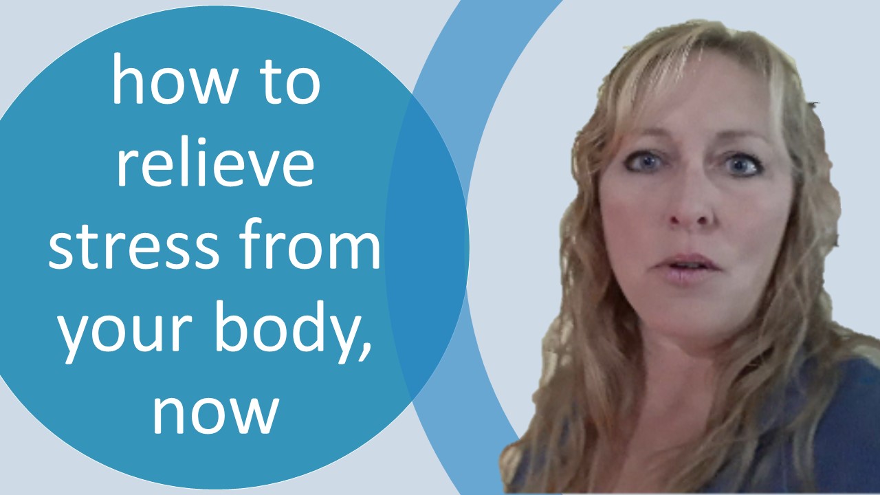 How to relieve stress from your body right now