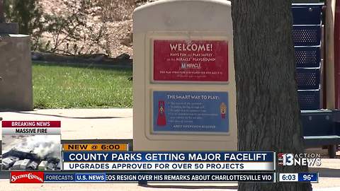 Clark County Commissioners approve $77 million in park renovations