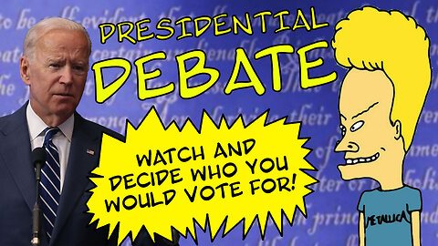 2024 Presidential Debate: Joe Biden vs. Beavis