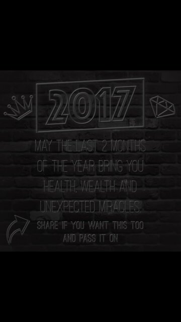 May the last three months of the year [GMG Originals]