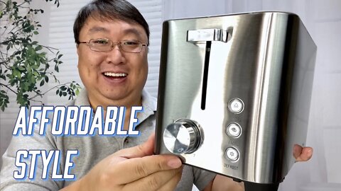 Cheap Stylish Stainless Steel Bread Toaster Review