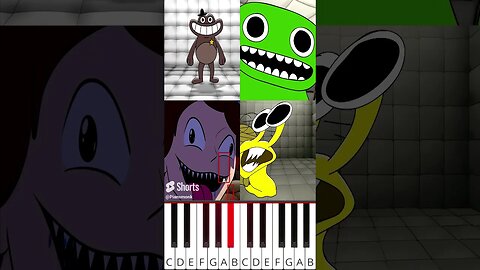 Transformation COMPLETE EDITION (@fash) Garten of Banban Animation - Octave Piano Tutorial