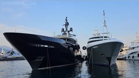 Gorgeous Yachts of Monaco GP Formula 1 2023 [4k 60p]
