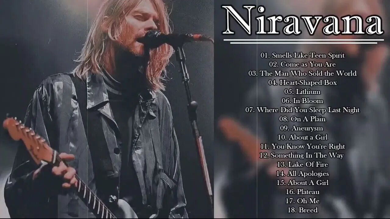 Best Songs Of Nirvana - Nirvana Greatest Hits Full Album