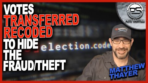 Voting Machines Transferring Votes & Coding Them to Look Like They Were Scanned in the New Database