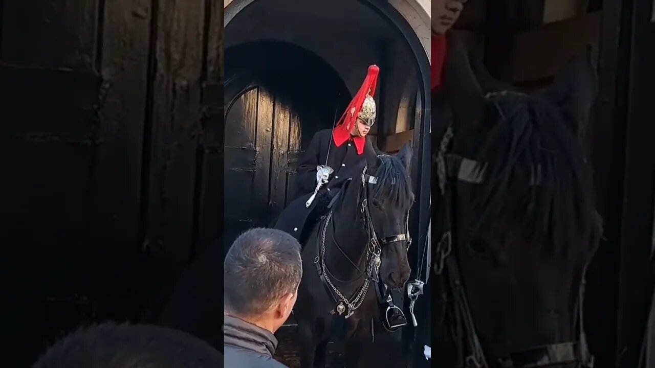 Yank the Reins away and make way #thekingsguard