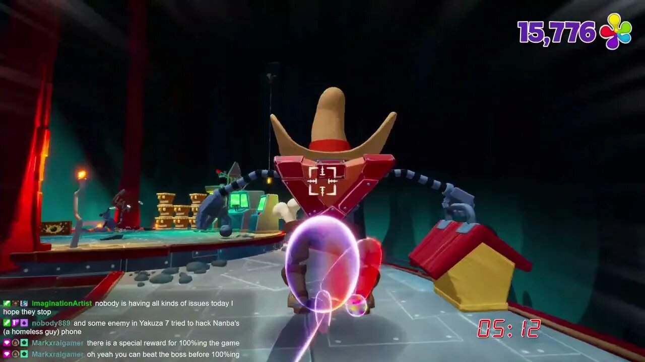 Battle for Bikini Bottom - Glitched cowboy robot