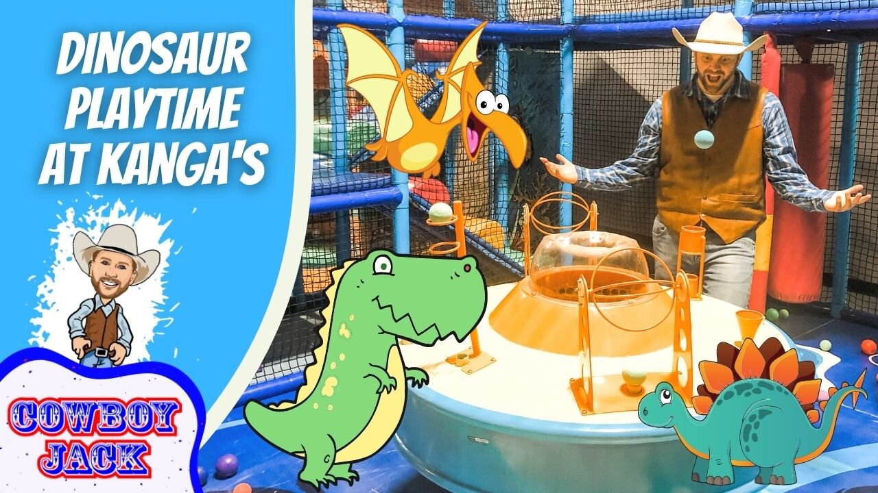 Dinosaur Playtime at Kanga's | Cowboy Jack