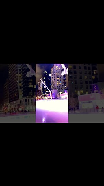 Montréal stunning outdoor ice skating