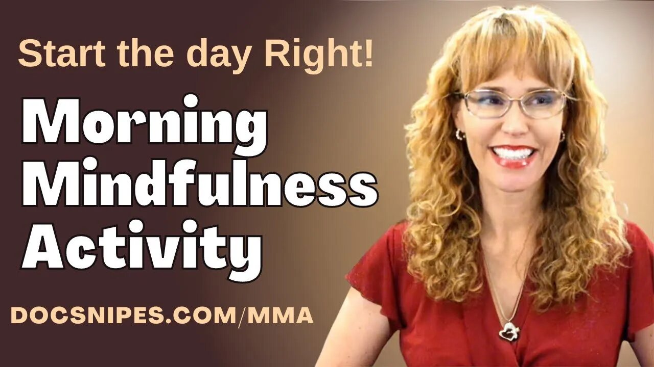 Morning Mindfulness Activity | Cognitive Behavioral Therapy Tools