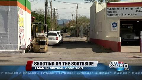 Man shot in head in South Tucson