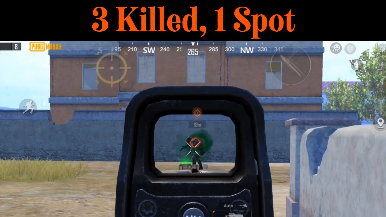 3 Kills, 1 Spot (Stupid Bots) - PubG Mobile