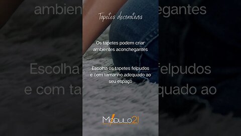 Tapetes decorativos