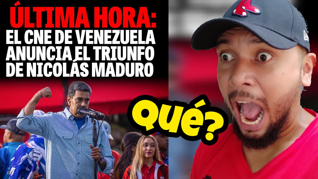 🚨 URGENTE 🚨 Nicolás Maduro 🇻🇪 con el 51% de Votos Gana las Elecciones en Venezuela 2024 🔥