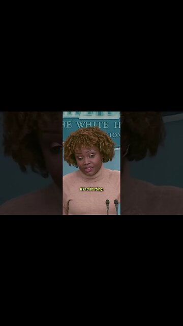 "Our hearts go out..." Biden's Press Secretary's SHOCKING words ENRAGE people