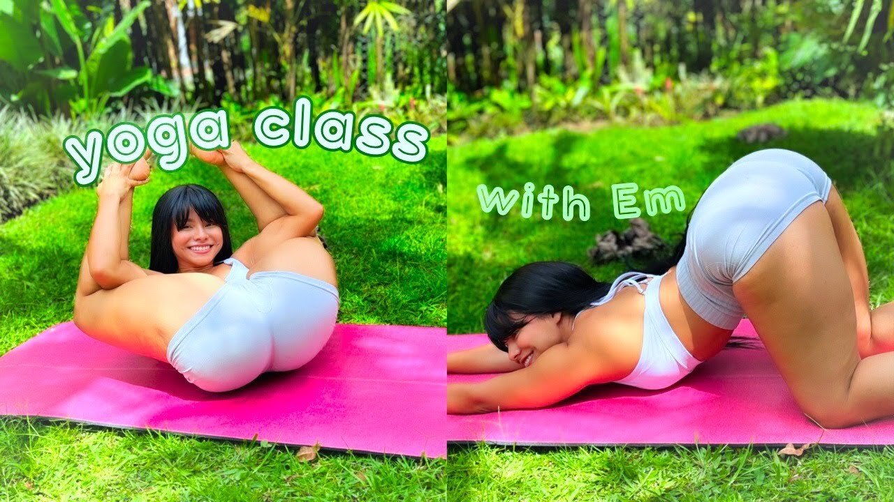 Best yoga positions for prtite girls 💖