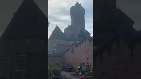 Château du Haut-Koenigsbourg, panorama (Alsace)