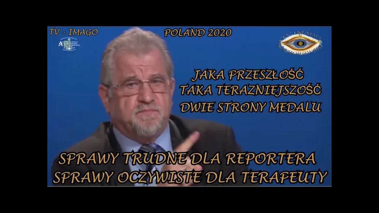 SPRAWY TRUDNE DLA REPORTERA , SPRAWY OCZYWISTE DLA TERAPEUTY - DWIE STRONY MEDALU /2020 ©TV IMAGO