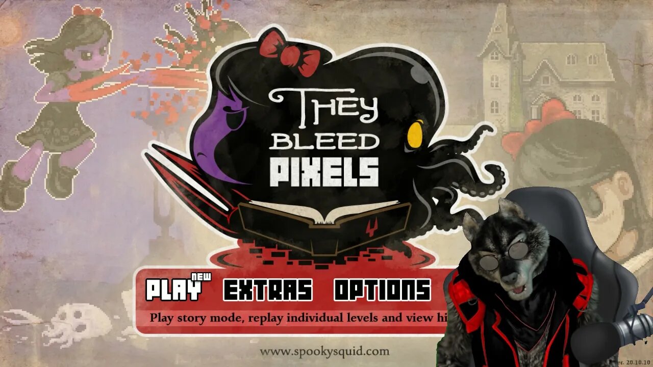 A Cthulhian Girl Killing Eldritch Horrors - The Bleed Pixels