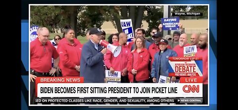 Trump Pissed Over Biden Joining Picket Line