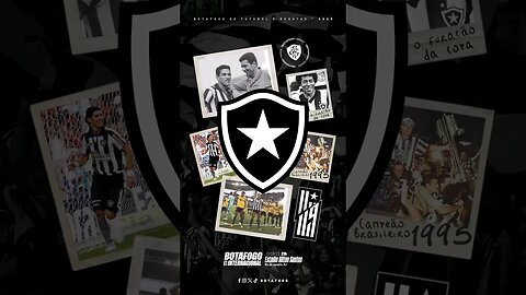 🔥🥰VEJA: EMOÇÃO EM PRETO E BRANCO! 119 ANOS DO MAIOR DO MUNDO, O GLORIOSO! #botafogo #brasileirão