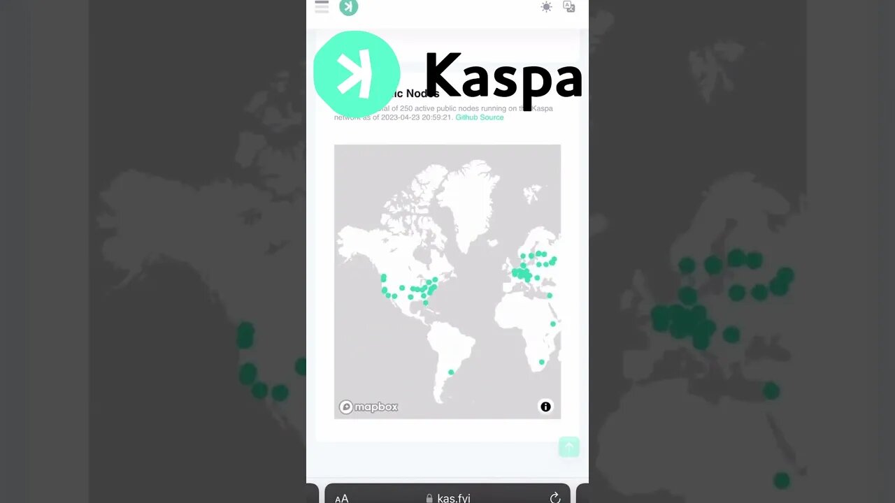 Kaspa Coin Nodes In The White House