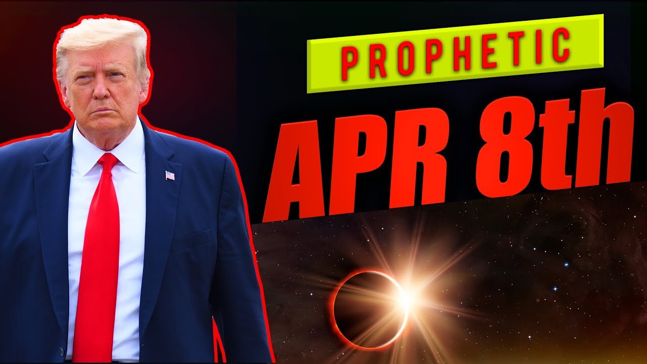 2024 SOLAR ECLIPSE AND PRESIDENT DONALD TRUMP PROPHECY!