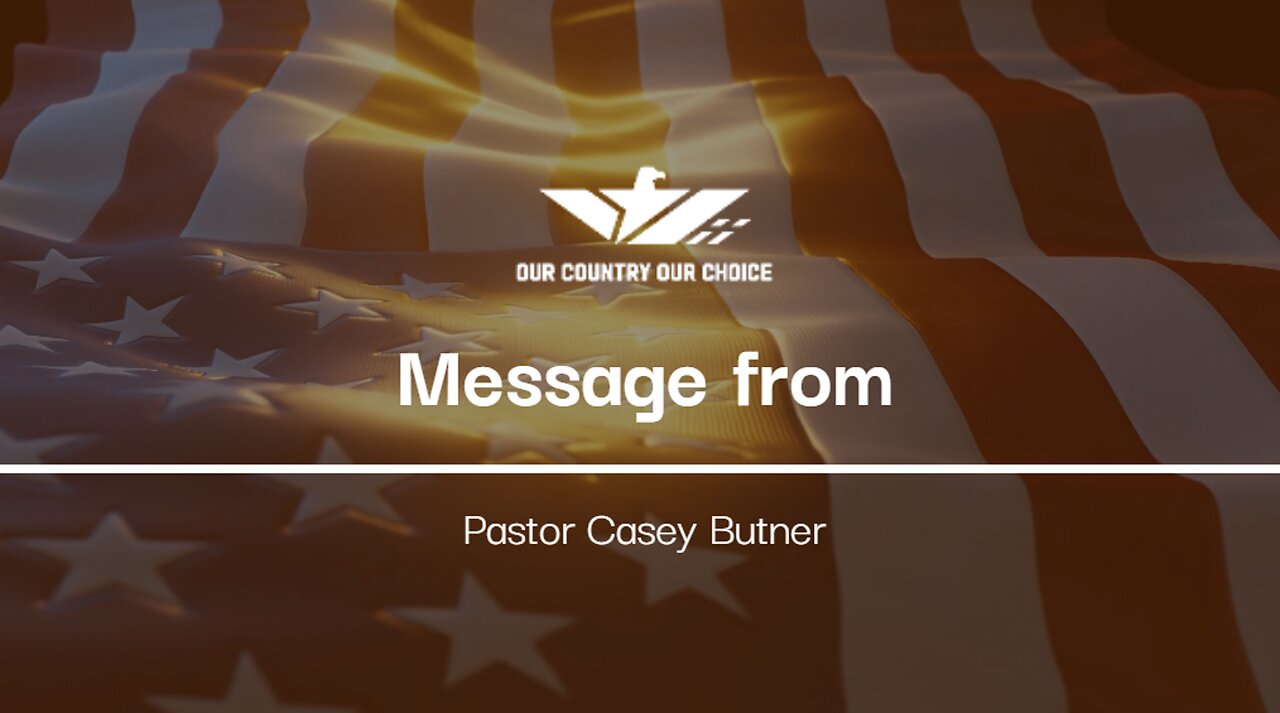 Message Pastor Casey - OCOC