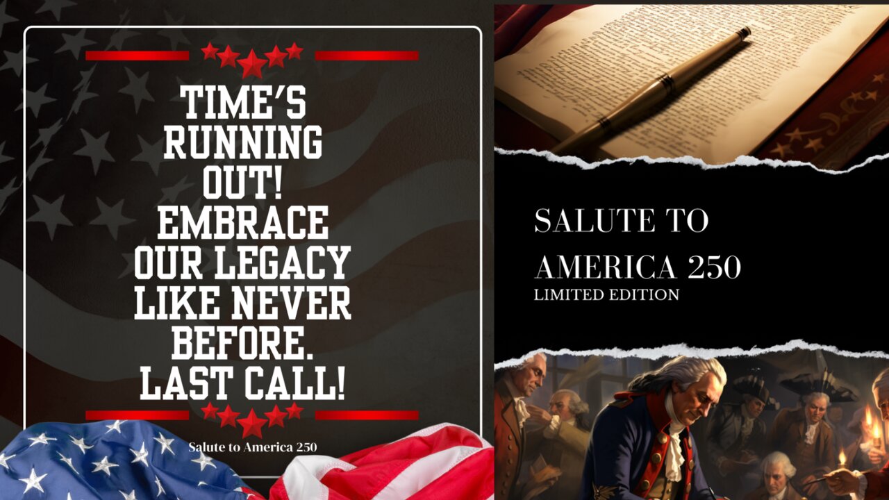 SALUTE TO AMERICA 250 – LIMITED EDITION