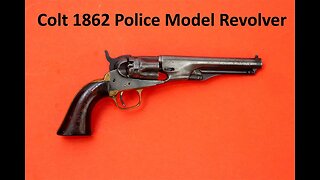 Colt 1862 Police Model Revolver