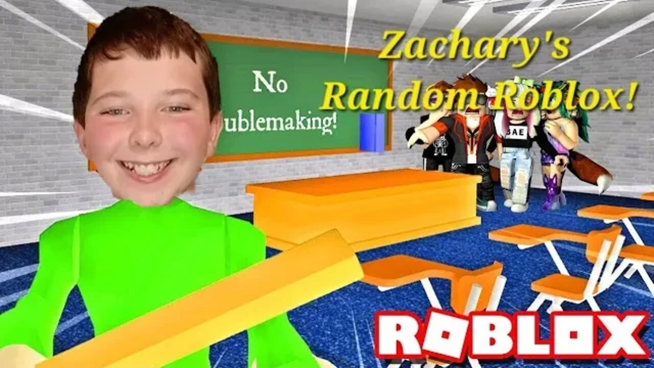 Zachary's Random Roblox - Baldi's Schoolhouse! #roblox #baldisbasics #subcribetomychannel