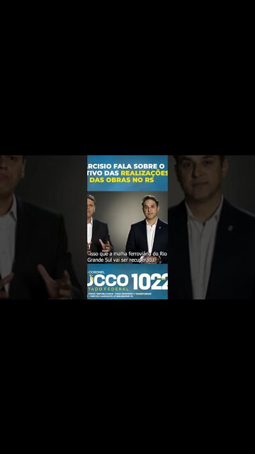 Candidato a Deputado Federal Ten Cel Zucco 1022 na visão do ex Ministro Tarcísio de Freitas 🫡🇧🇷