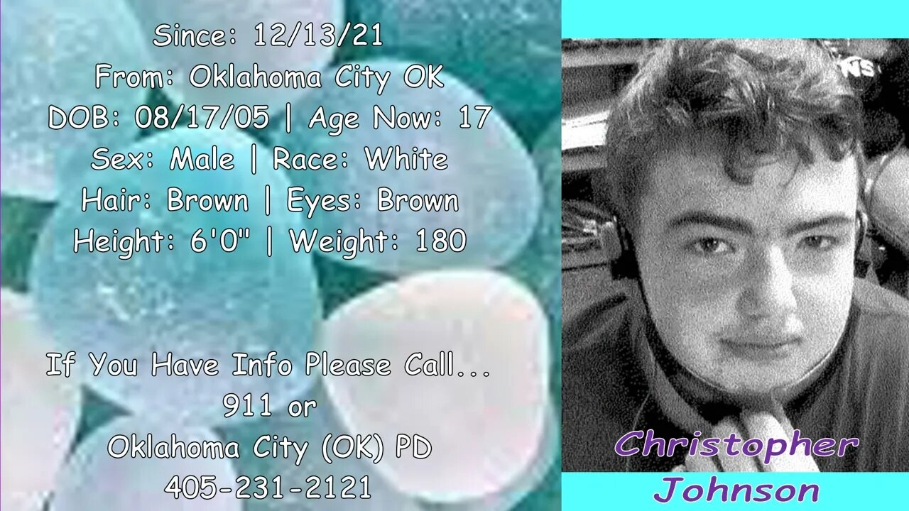 #Missing #Anniversary | Christopher Johnson | 12/13/2021