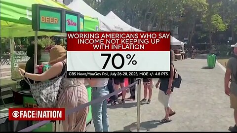 CBS POLL: Two-Thirds Describe Economy As "Bad" Under Biden As Paychecks Don't Keep Up With Prices
