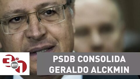 Convenção estadual do PSDB consolida Geraldo Alckmin