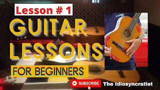 "The Guitar Lessons" Tutorial For Beginners Watch Complete By The idiosyncratist