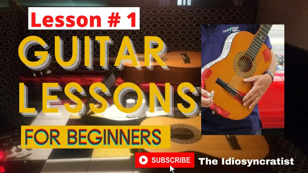 "The Guitar Lessons" Tutorial For Beginners Watch Complete By The idiosyncratist