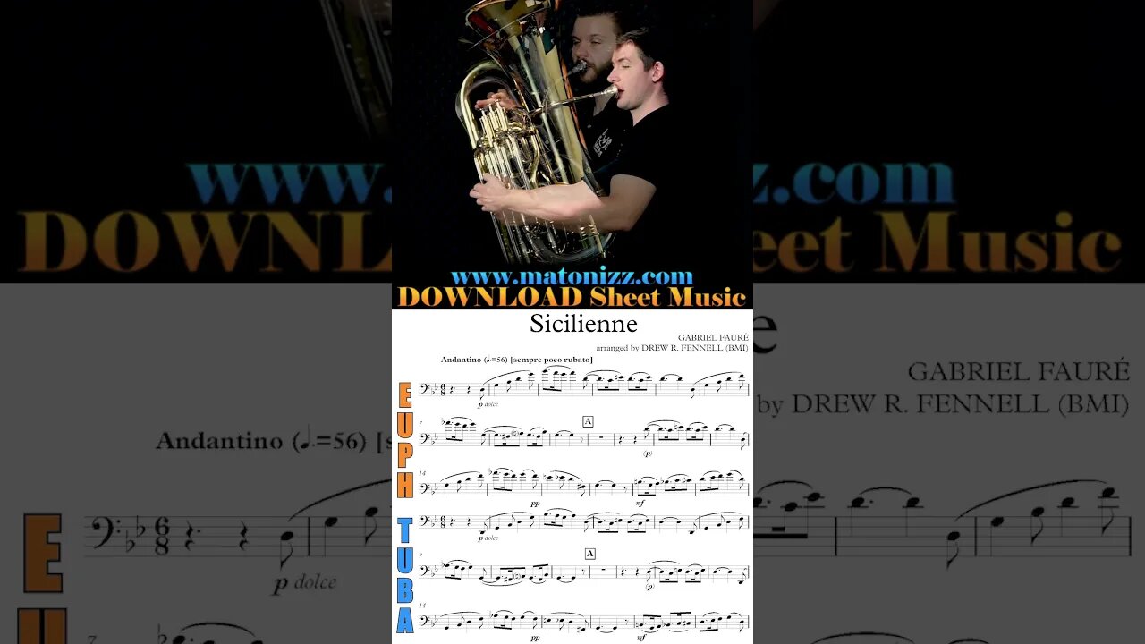 👌Euphonium or 💪🏼Tuba? Yes or Yes??? #faure #sicilienne #euphonium #tuba #comparison #lowbrass