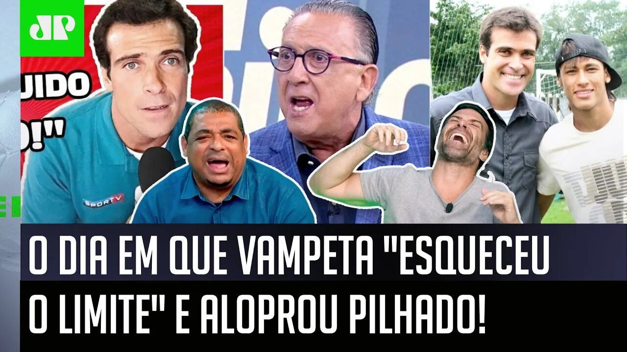 MEU DEUS! Vampeta FALA DA TV GLOBO, ALOPRA Pilhado e ARRANCA GARGALHADAS!